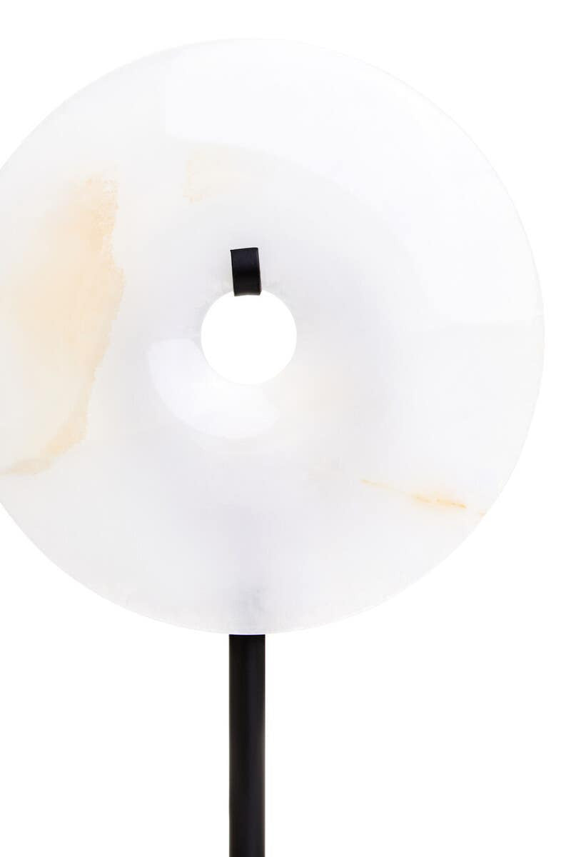 Oleena Extra Small Round Dia 15cm Onyx Disc Sculpture