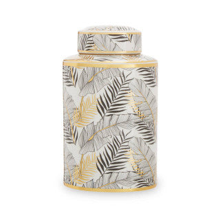 Doria Leaf Ginger Jar