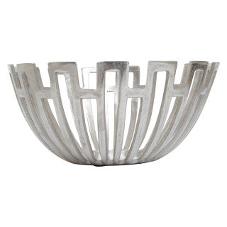 Silver Delphi Aliminium Bowl