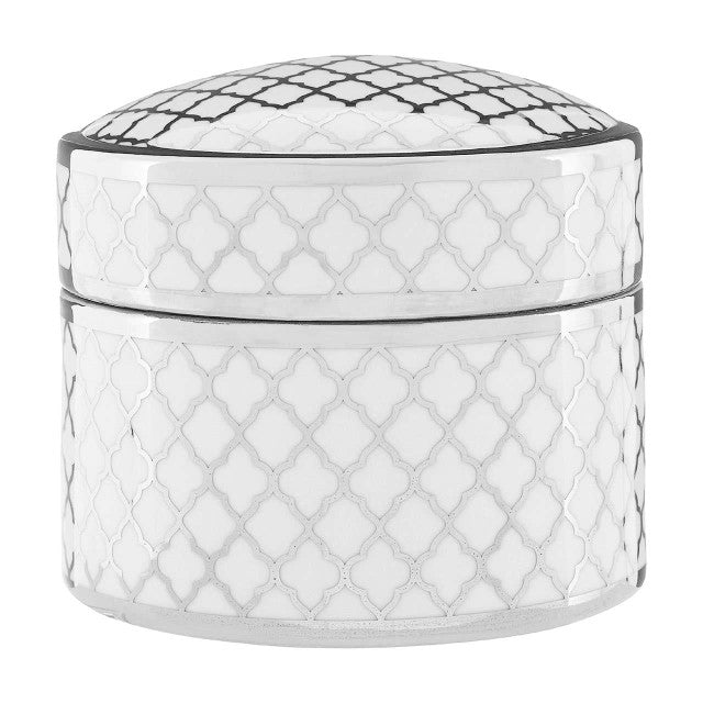 Silver & White Renne Ceramic Range