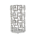Silver Delphi Candle Hurricanes