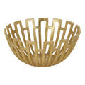Gold Delphi Aliminium Bowl