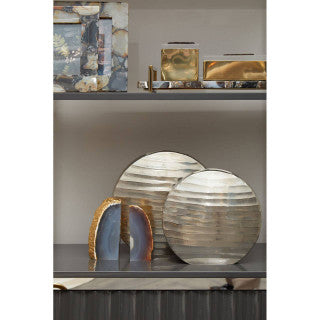 Silver Aliminium Nickel Vases