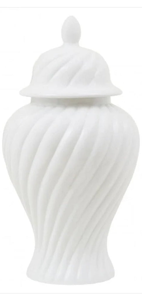 White Ginger Jars