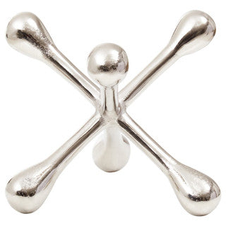 Silver Aliminium Jack Sculpture