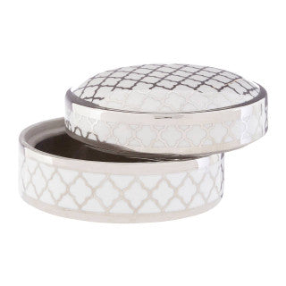 Silver & White Renne Ceramic Range