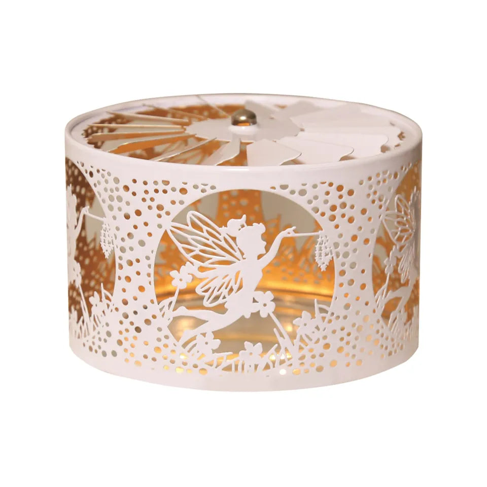 LARGE JAR CANDLE TURNING CAROUSELS