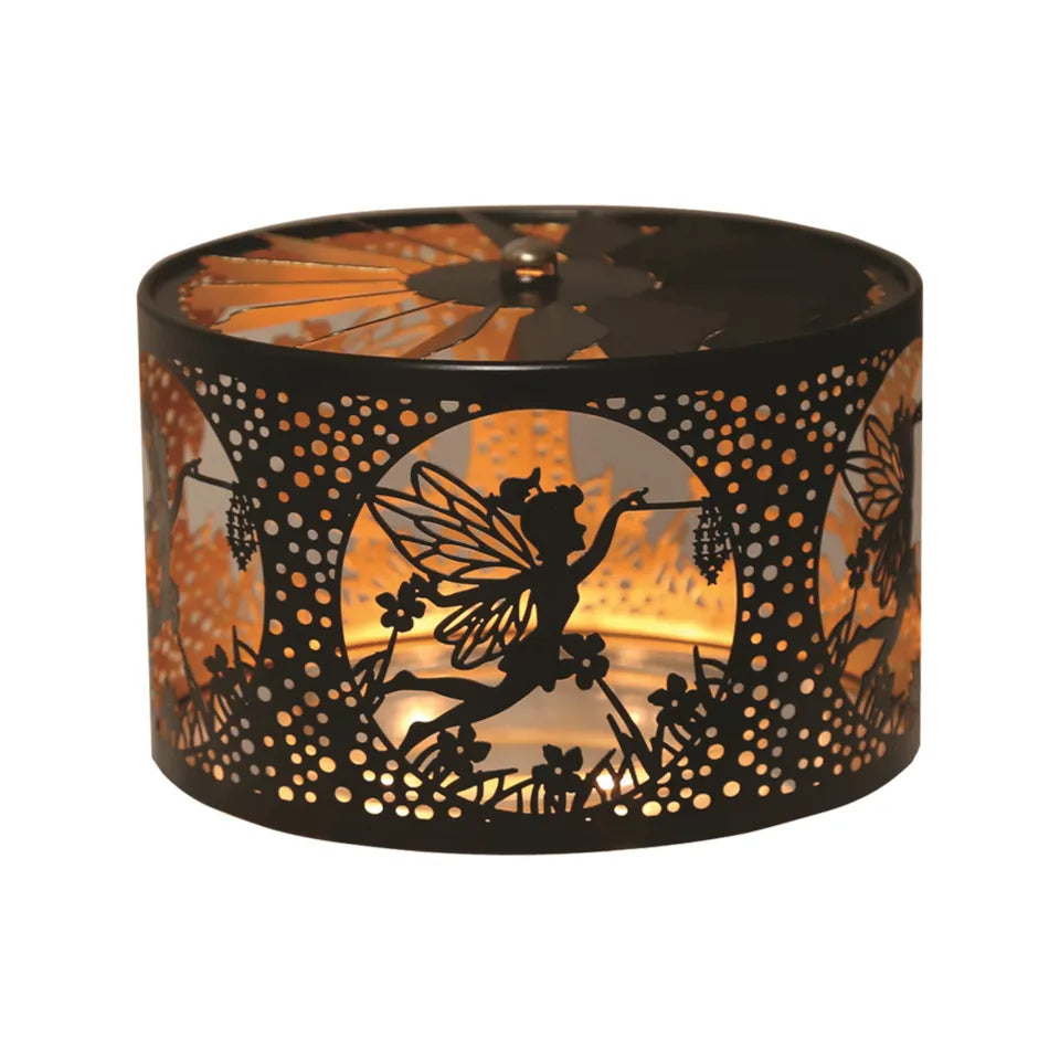 LARGE JAR CANDLE TURNING CAROUSELS